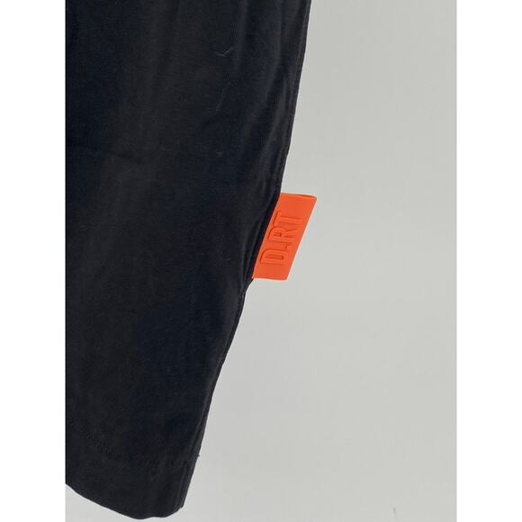 D.RT Men's Black-Multi Advntr Graphic Crewneck Short Sleeve Casual T-Shirt SZ L - Picture 6 of 9